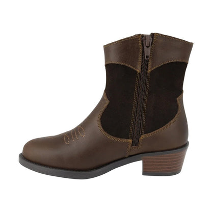 BOTIN CAFE PARA VAQUERA NIÑA