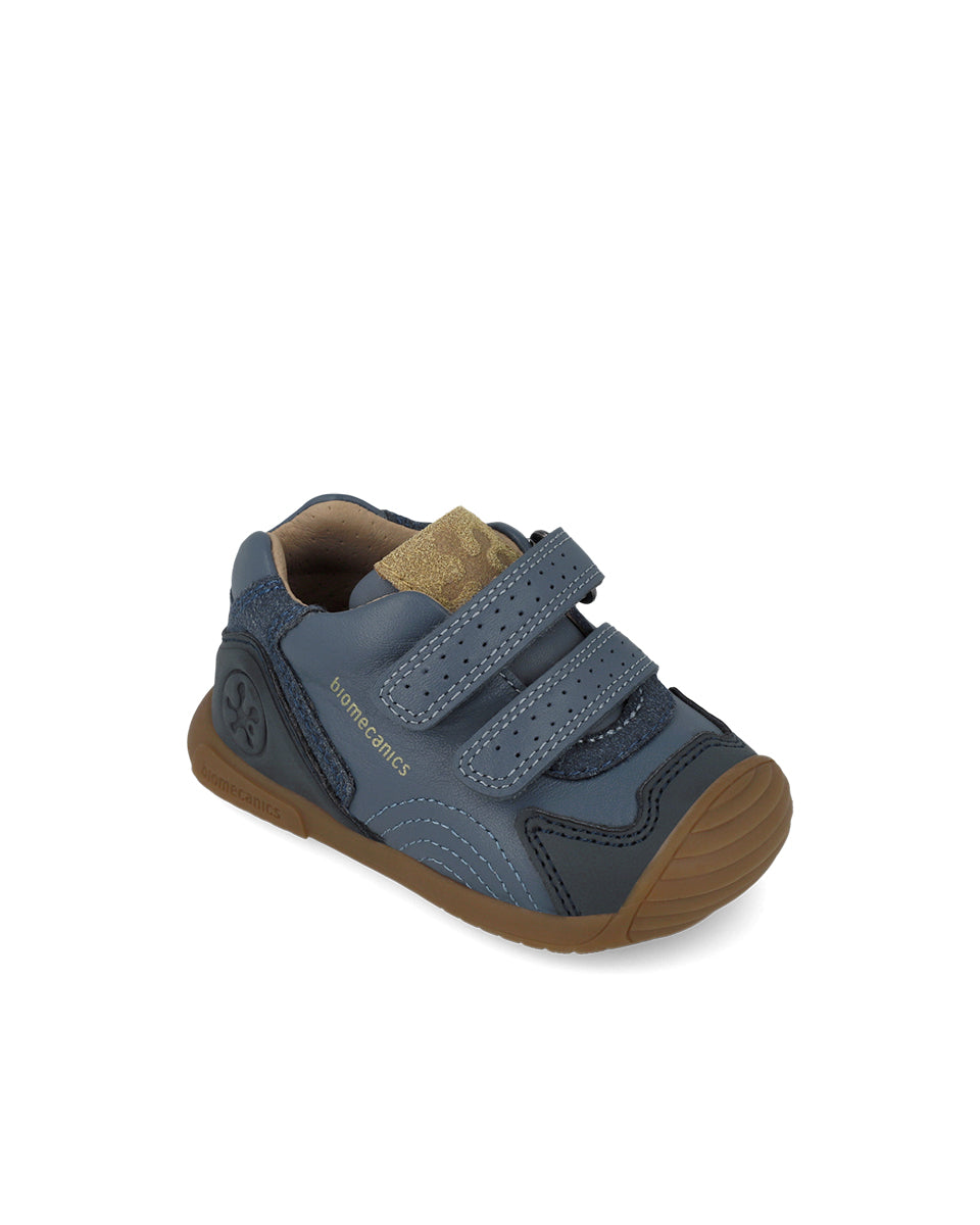 ZAPATO NIÑO SUELA LIGA DOS VELCROS