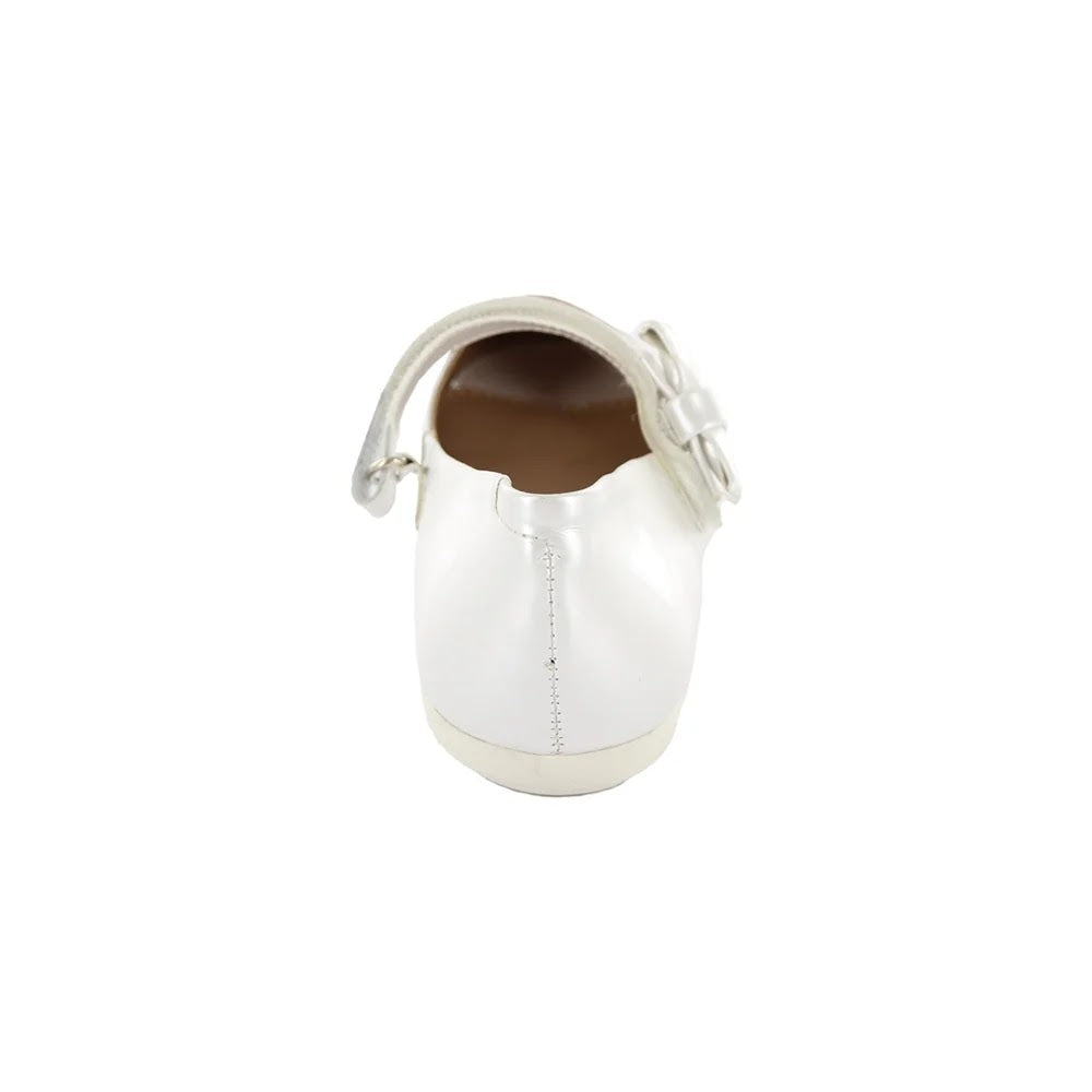 ZAPATO BLANCO PARA NIÑA VELCRO MOÑO