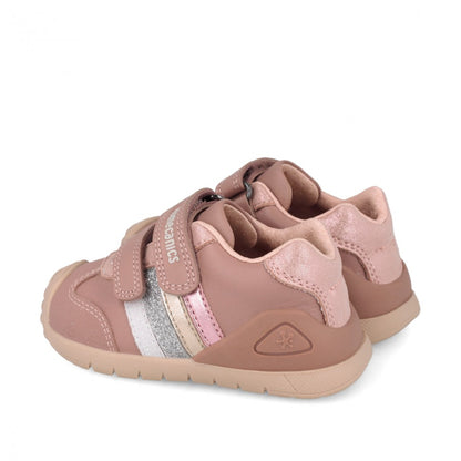 ZAPATO NIÑA FRANJAS DOS VELCROS
