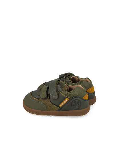 ZAPATO NIÑO WIDER URBAN MILITARE DOS VELCROS