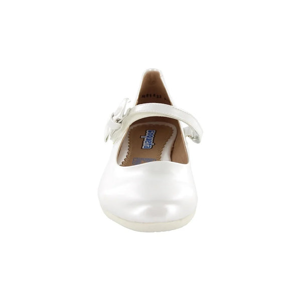 ZAPATO BLANCO PARA NIÑA VELCRO MOÑO
