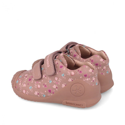 ZAPATO NIÑA ESTAMPADO DOS VELCROS