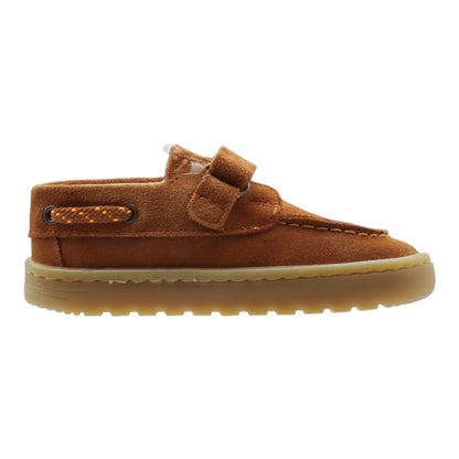 Zapato Deportivo Barefoot Blanditos Color Cuero Para Niña