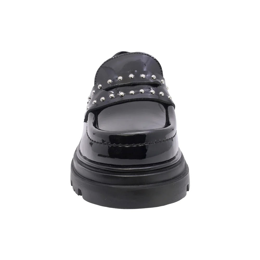 MOCASIN NEGRO PARA NIÑA CHAROL ESTOPEROLES