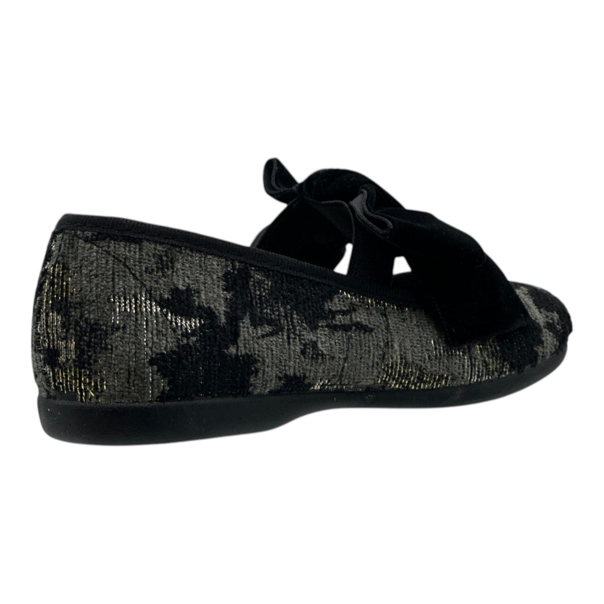 ZAPATO NIÑA VESTIR / MOÑO / TERCIOPELO