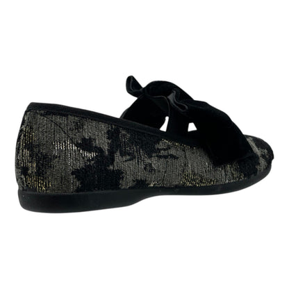 ZAPATO NIÑA VESTIR / MOÑO / TERCIOPELO