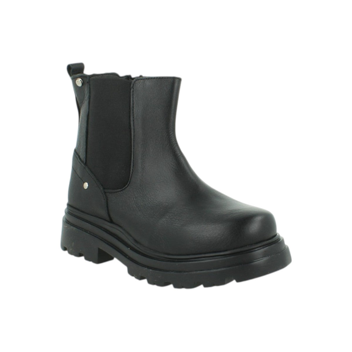BOTIN NEGRO PARA NIÑA ELASTICO
