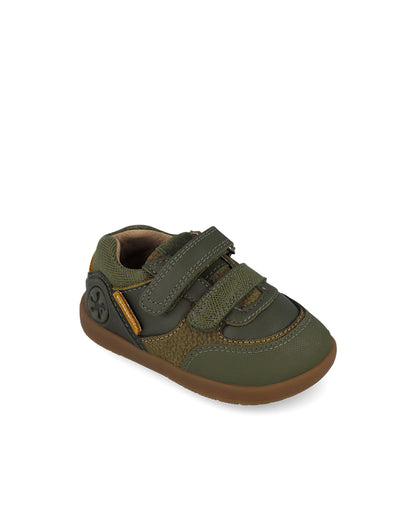 ZAPATO NIÑO WIDER URBAN MILITARE DOS VELCROS