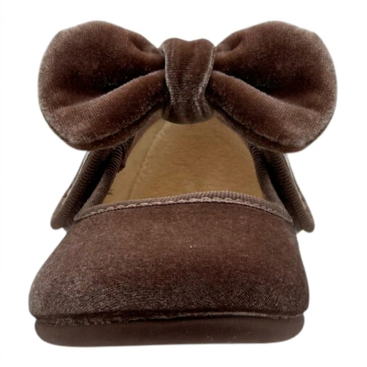 ZAPATO NIÑA BANDA MOÑO/TERCIOPELO