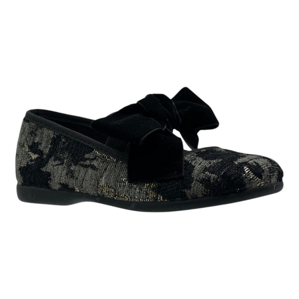 ZAPATO NIÑA VESTIR / MOÑO / TERCIOPELO