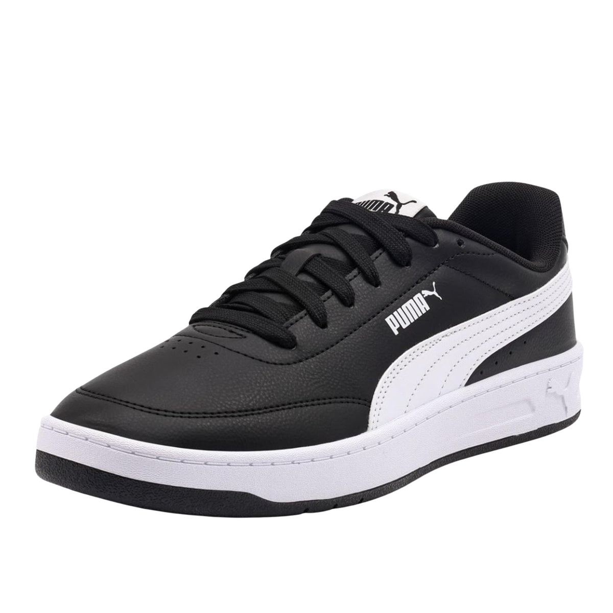 Tenis PUMA Court Classic Clean Color Negro Para Hombre