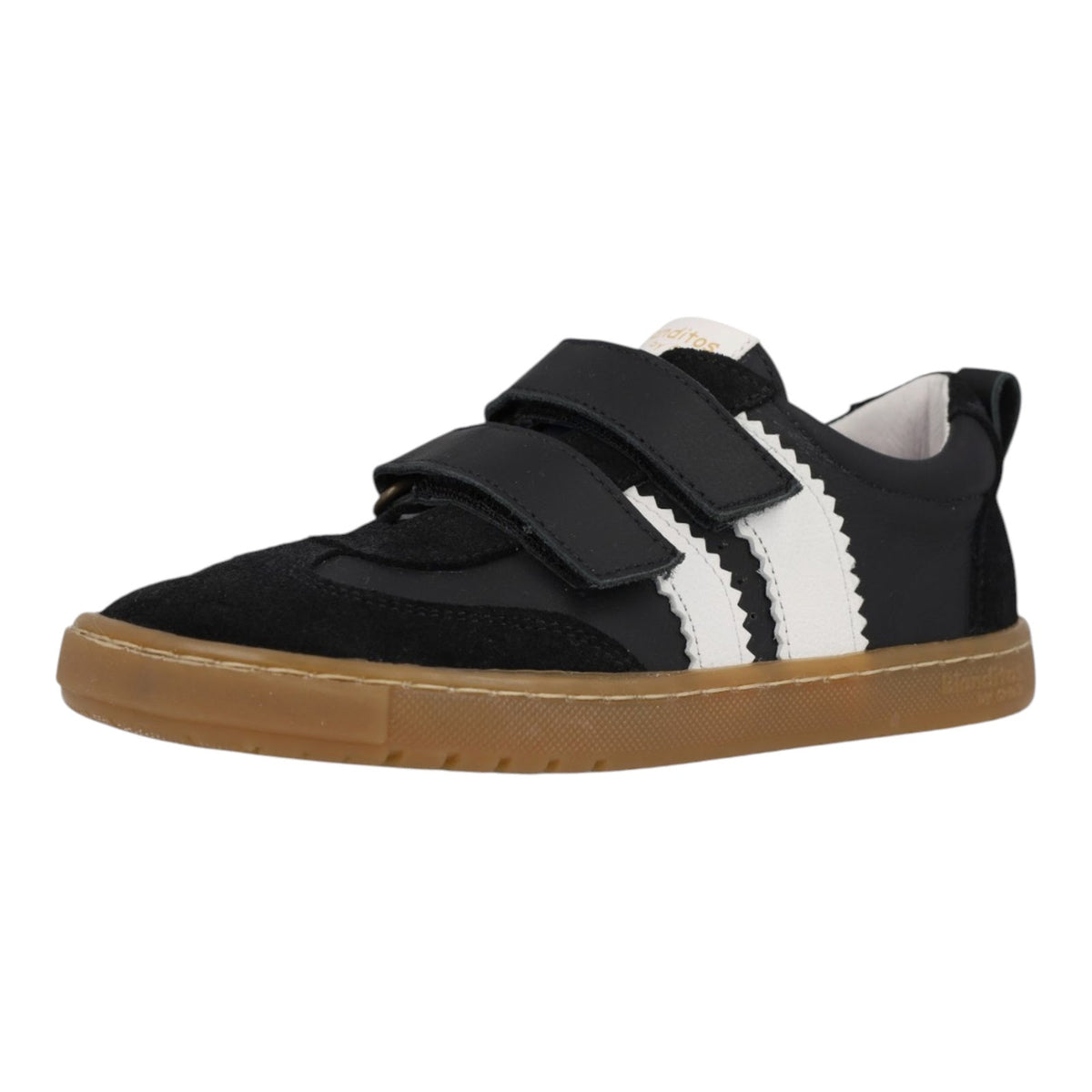 Zapato Deportivo Barefoot Blanditos Color Negro Para Niña
