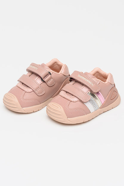 ZAPATO NIÑA FRANJAS DOS VELCROS