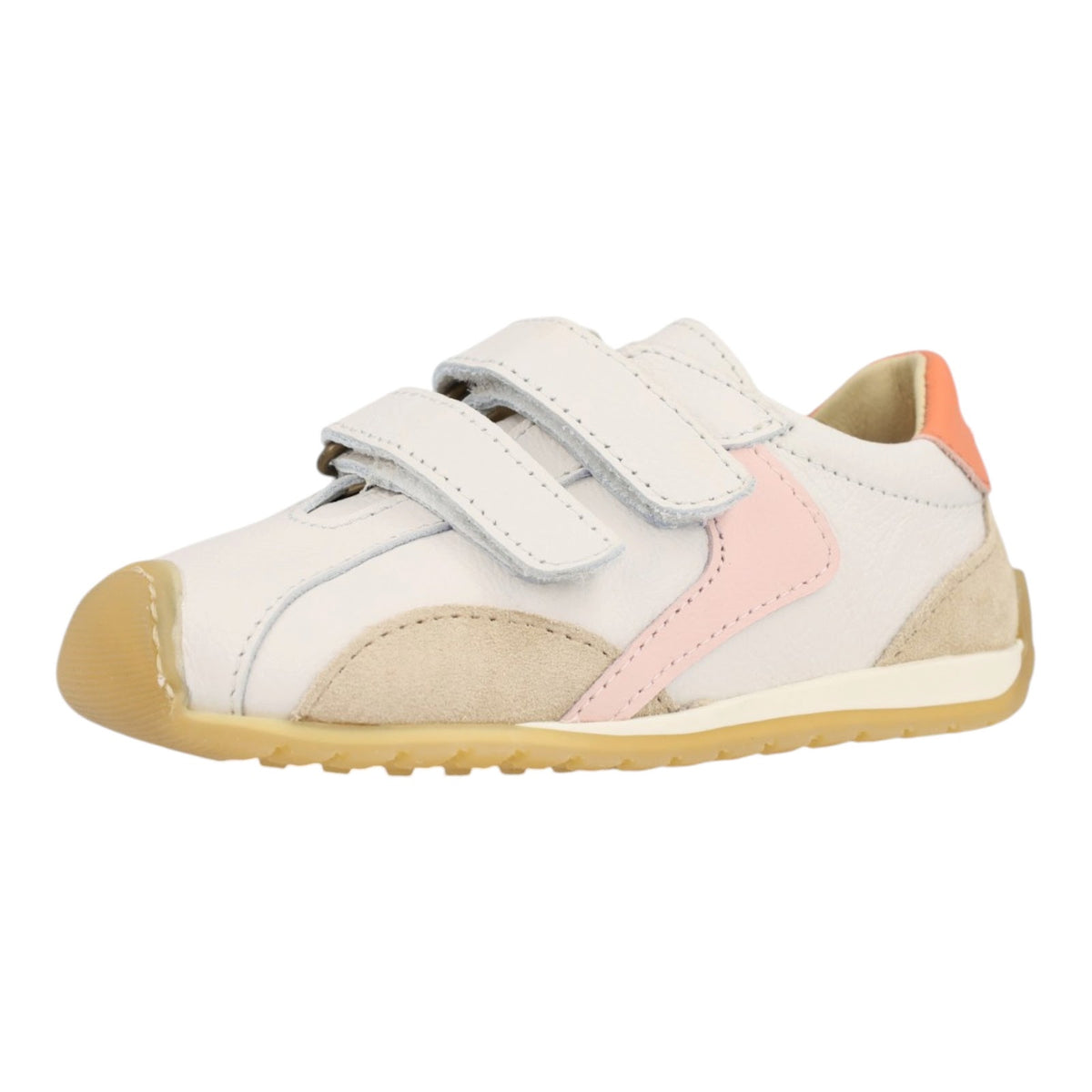 Zapato Deportivo Barefoot Blanditos Color Talco Para Niña