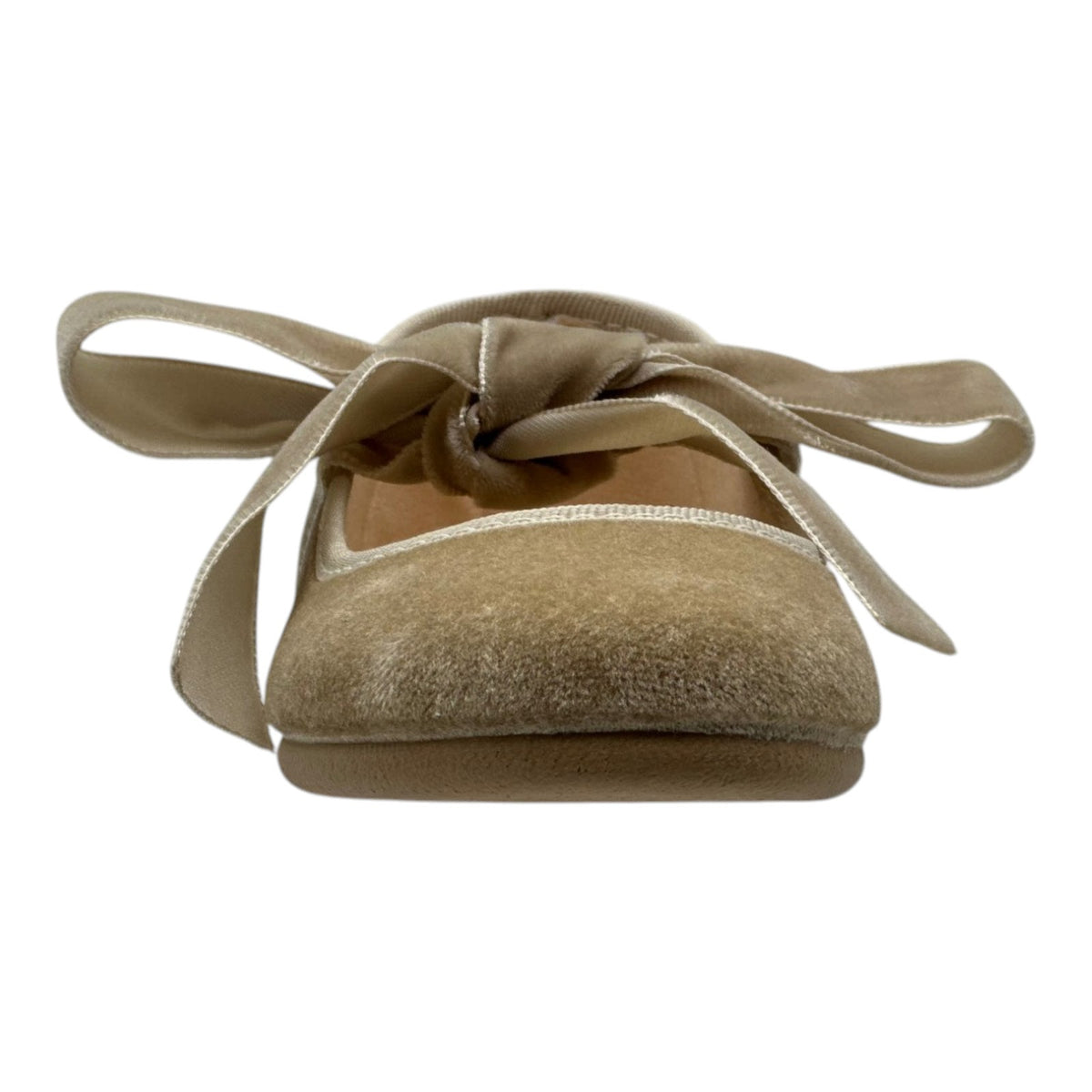 ZAPATO NIÑA VALENCIANA CINTAS/TERCIOPELO