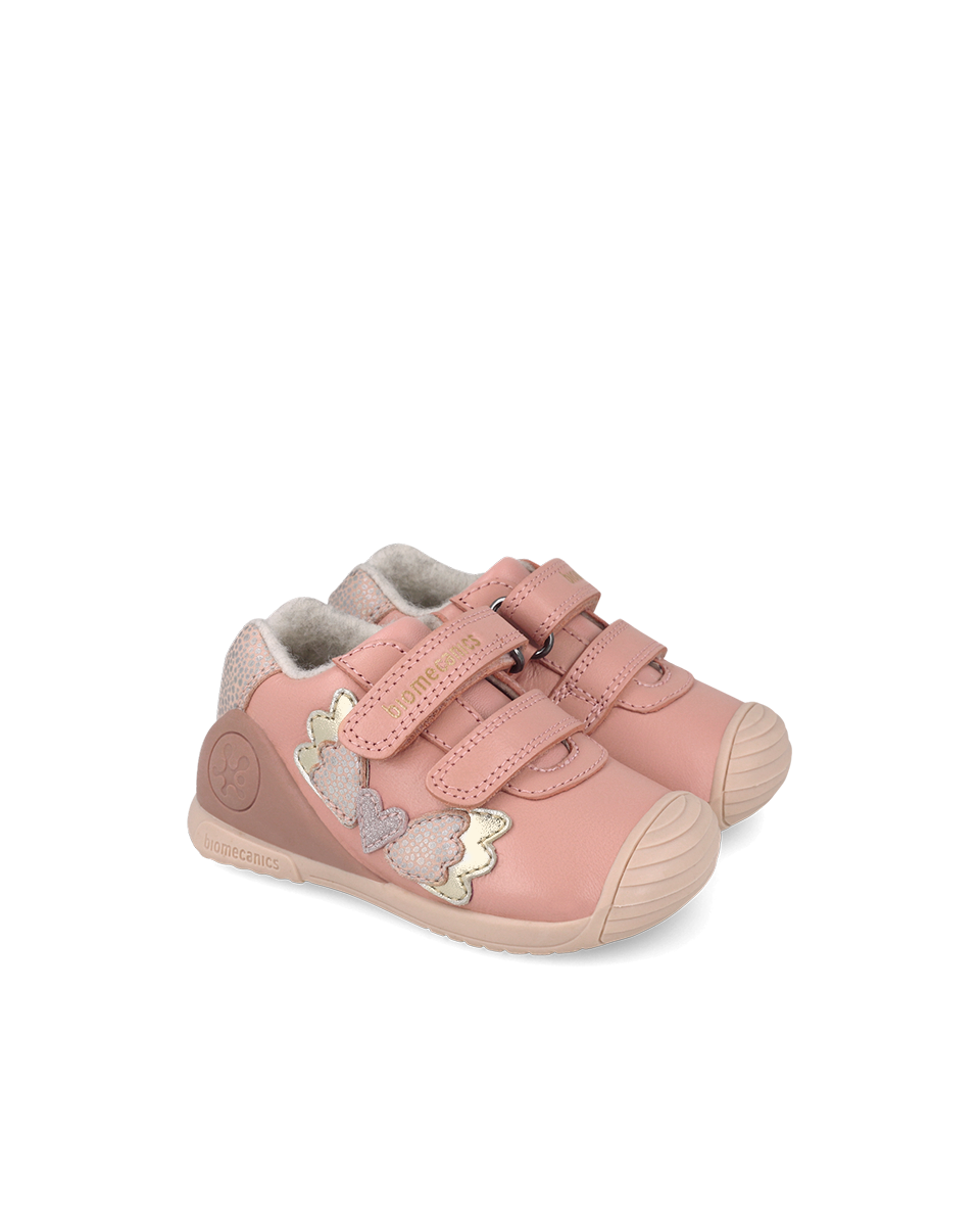ZAPATO NIÑA CASUAL PETALOS DOS VELCROS