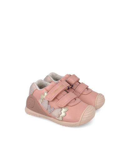ZAPATO NIÑA CASUAL PETALOS DOS VELCROS