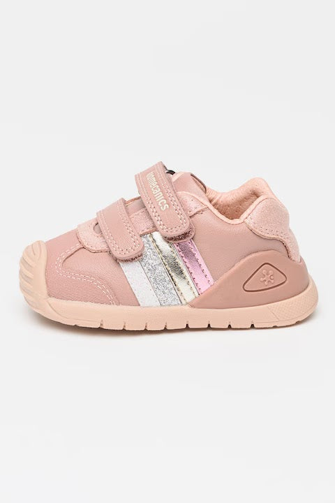 ZAPATO NIÑA FRANJAS DOS VELCROS