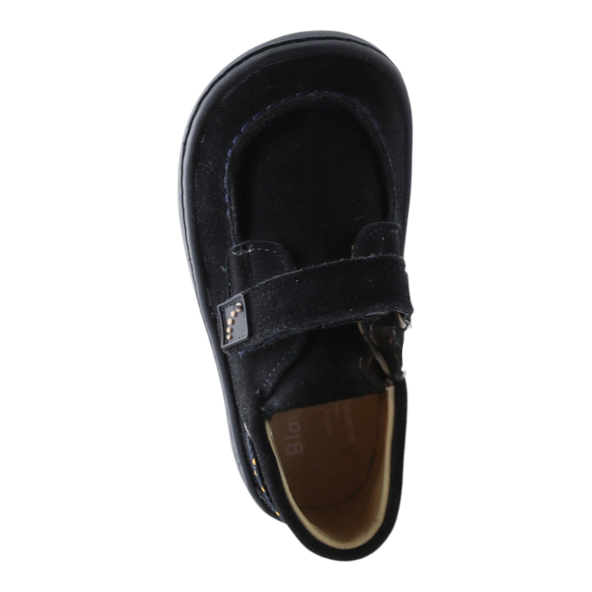 Zapato Deportivo Barefoot Blanditos Color Marino Para Niña