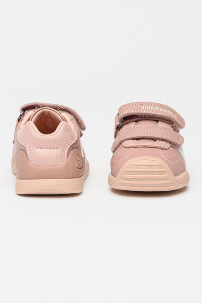 ZAPATO NIÑA FRANJAS DOS VELCROS