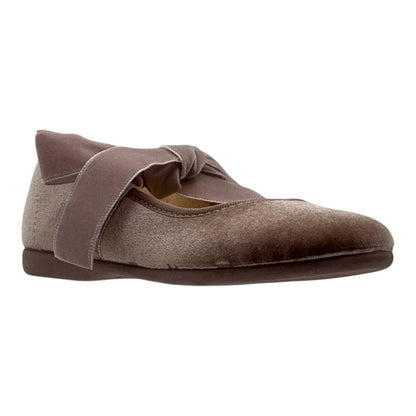 ZAPATO NIÑA VALENCIANA CINTAS/TERCIOPELO