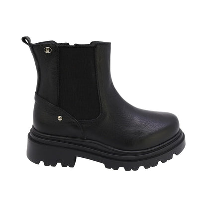 BOTIN NEGRO PARA NIÑA ELASTICO
