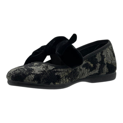 ZAPATO NIÑA VESTIR / MOÑO / TERCIOPELO