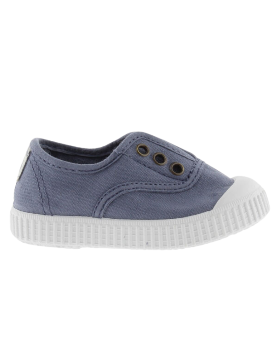 Zapato Victoria Resorte Inglesa Lona Azules para Niños(Unisex)