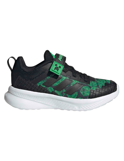 Tenis Adidas Minecraft Fortarun EL C Negros para Niño