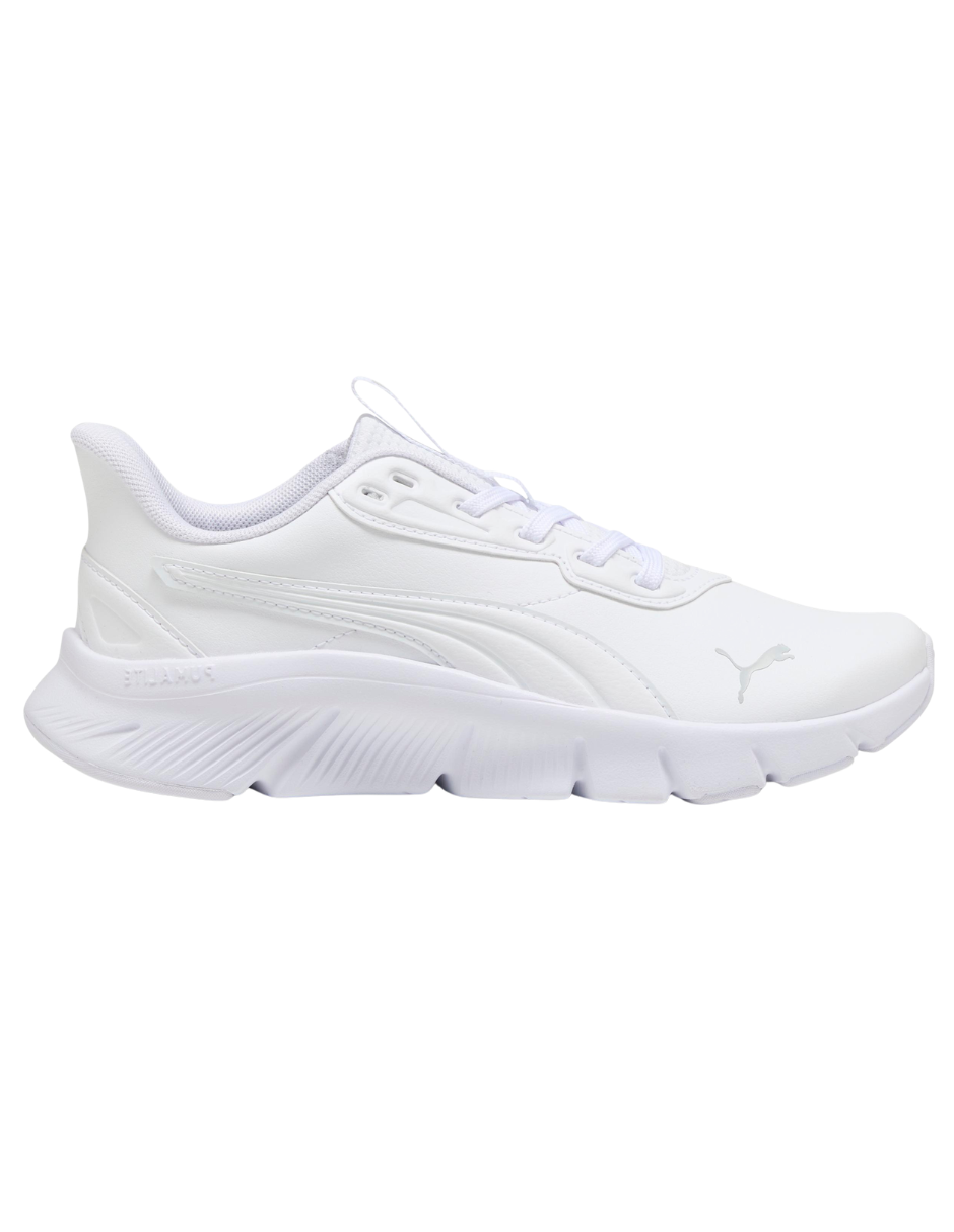 Tenis Puma Flexfocus Lite Modern SL JR Blancos para Niños(Unisex)