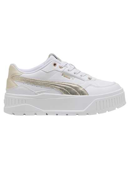 Tenis Puma Karmen II Idol Metallic Whisper Blancos para Mujer
