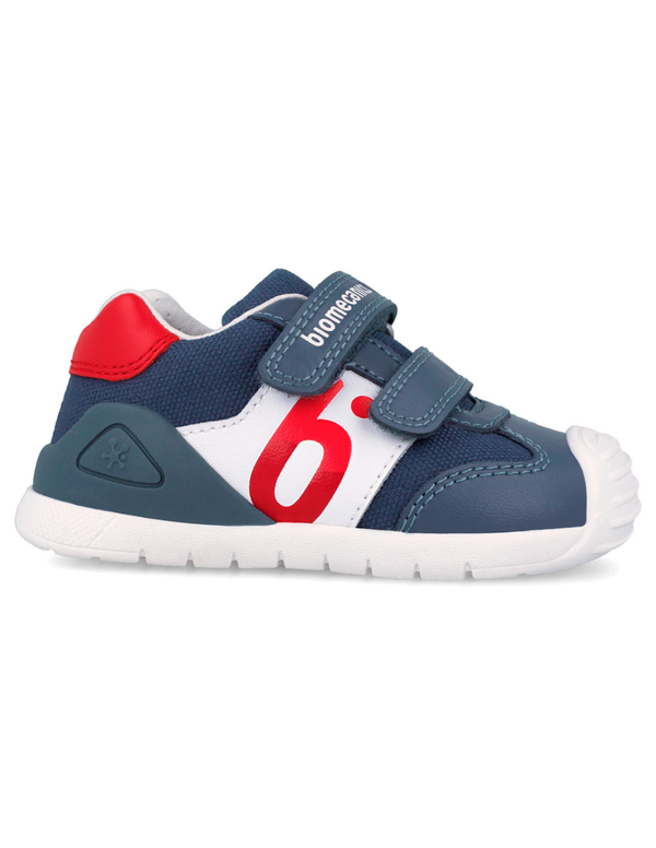 Zapato Biomecanics Petrol con Dos Velcros B para Bebé