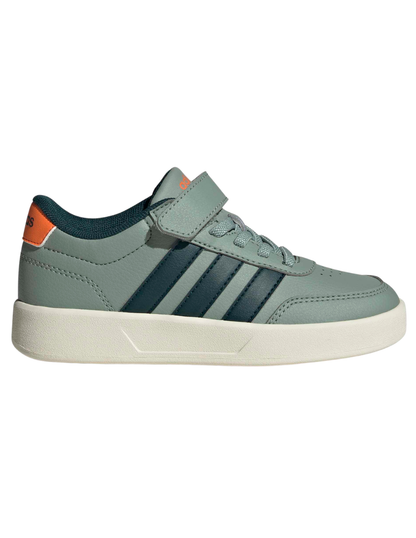 Tenis Adidas Breaknet 3.0 EL C Platas para Niño