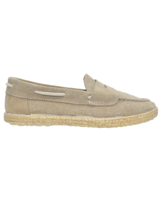 Mocasines Pekis  Antifaz serraje Beige para Niño