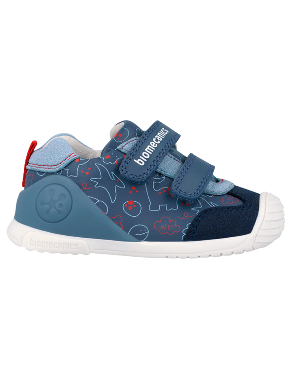 Zapato Biomecanics Petrol Dinosaurios para Bebé