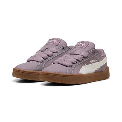 Tenis Puma Park Lifestyle Easy Mid 90S JR Grises para Niña