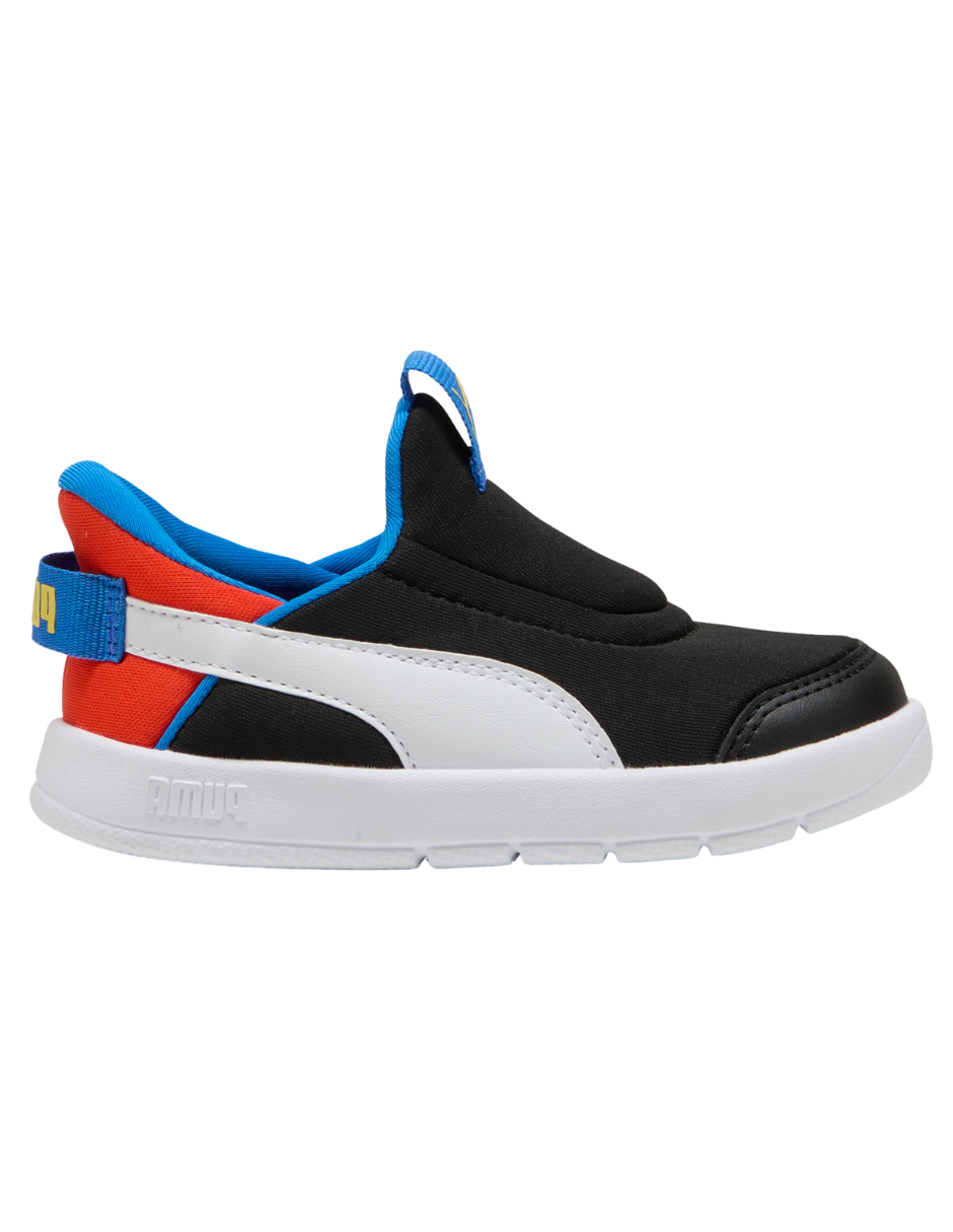Tenis Niño Courtflex V3 Sliptech Inf Negro -Puma