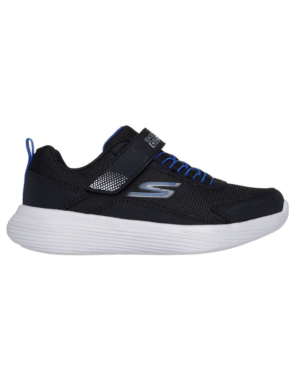 Tenis Skechers Go Run 400 V2 Strarvo Negro para Niño