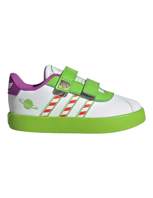 TENIS ADIDAS VL COURT BUZZ CF I BLANCOS PARA NIÑO