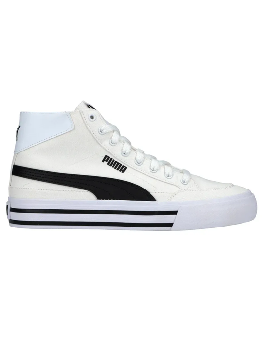 Tenis Puma Court Classic Vulc Mid FS Wns Blancos para Mujer