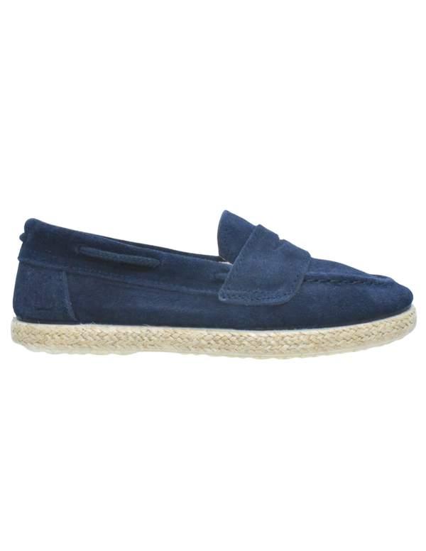 Mocasines Pekis  Antifaz serraje Azul Marinos para Niño