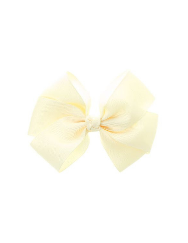 Moño Siena Grande Grosgrain  Crudo