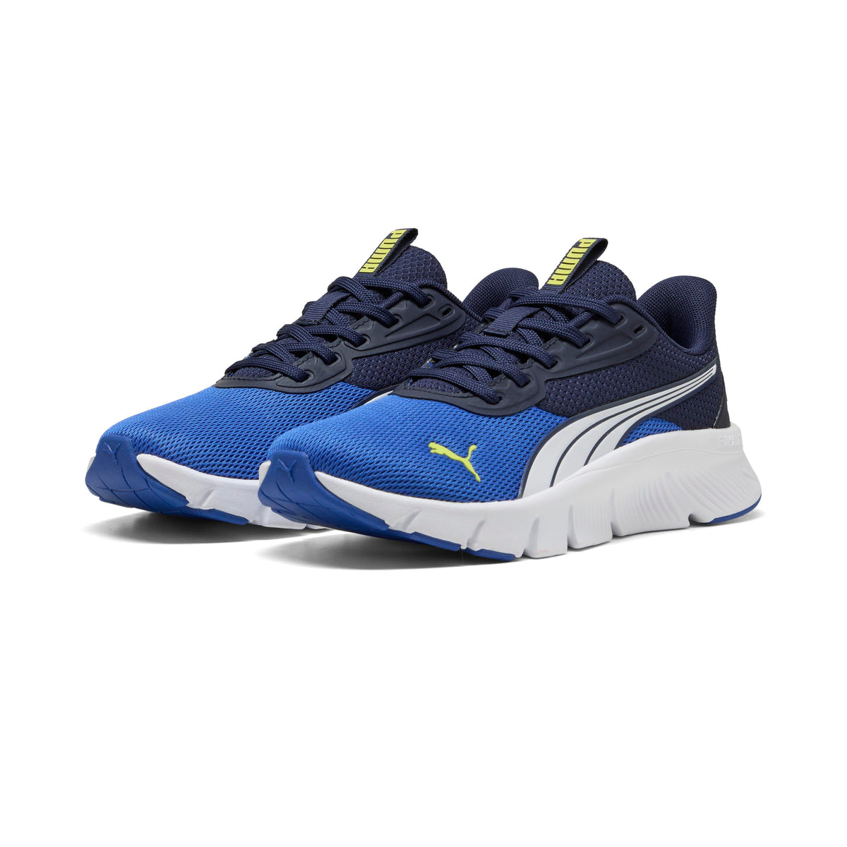 Tenis Puma Flexfocus Lite Modern JR Azules para Niño