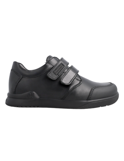 Zapato Biomecanics Escolar Dos Velcros Basico Negros para Niño