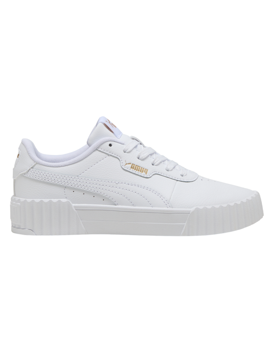 Tenis Niña Carina 3.0 Jr Blanco -Puma