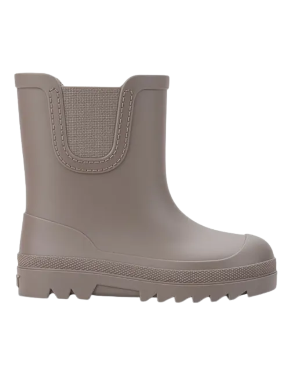 Bota Igor Baja Lluvia Barefoot Taupe para Niños(Unisex)