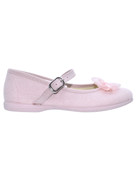 Zapato Pekis Moño linus Nude para Niña