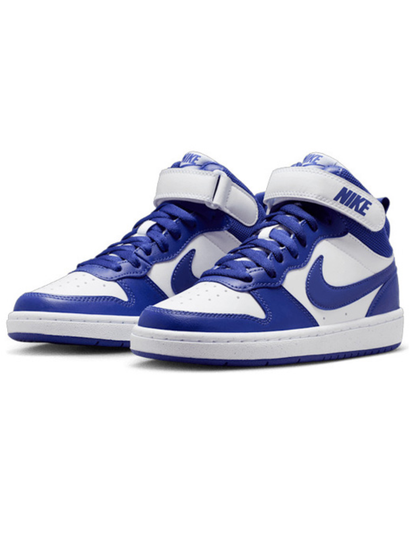 Tenis Nike Court Borough Mid 2 GS Azul para Niño
