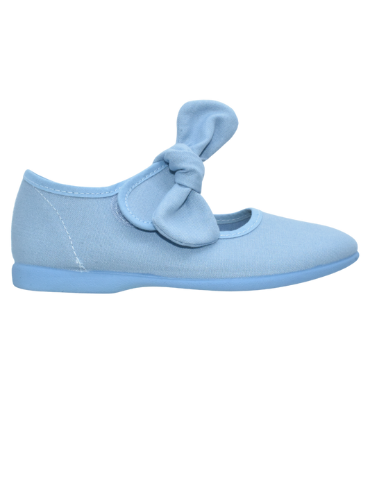 Merceditas Pekis Lazo pique Azules para Niña